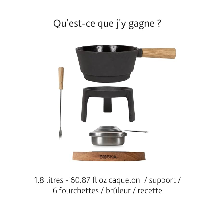 Amazon.co.jp: Boska ボスカ チーズフォンデュセット Pro L